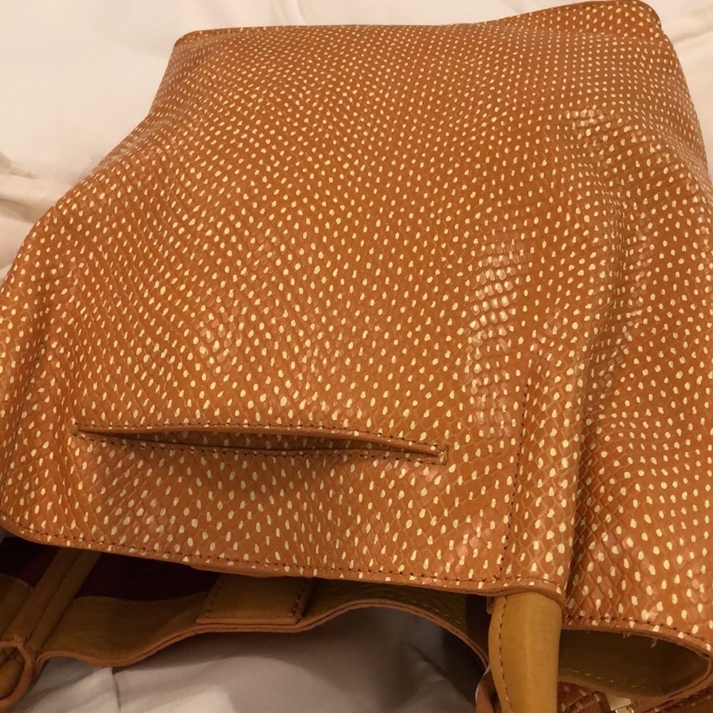 HAMMITT OLIVER SHOULDER BAG in Apricot Tan NWT + LEVY WALLET/CB NWOT - Picture 4 of 16